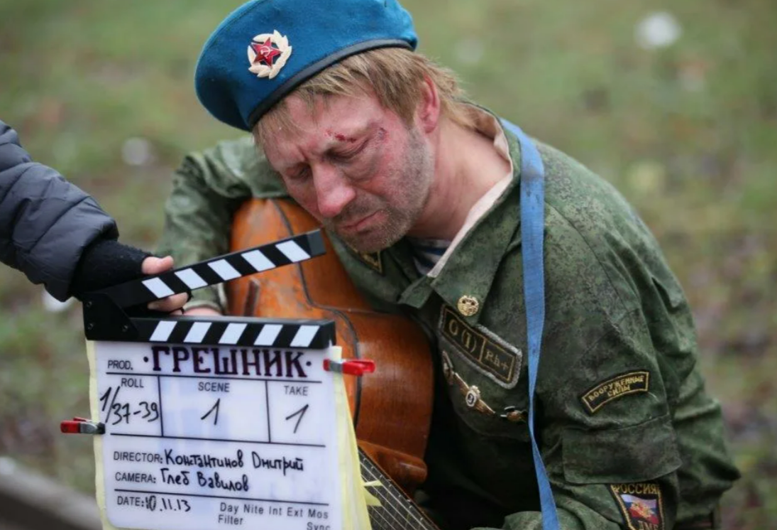 Съемки фильма "Грешник"