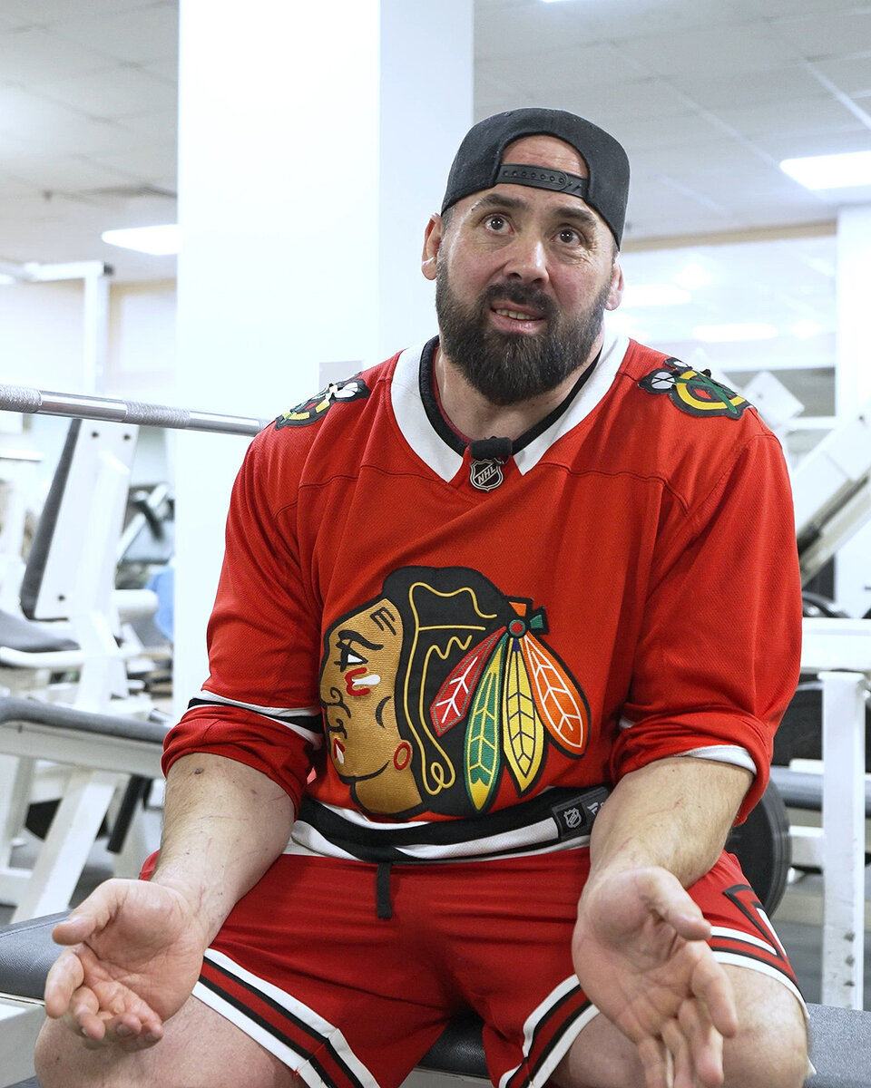 Андрей Маланичев в спортивном клубе Марк Аврелий.