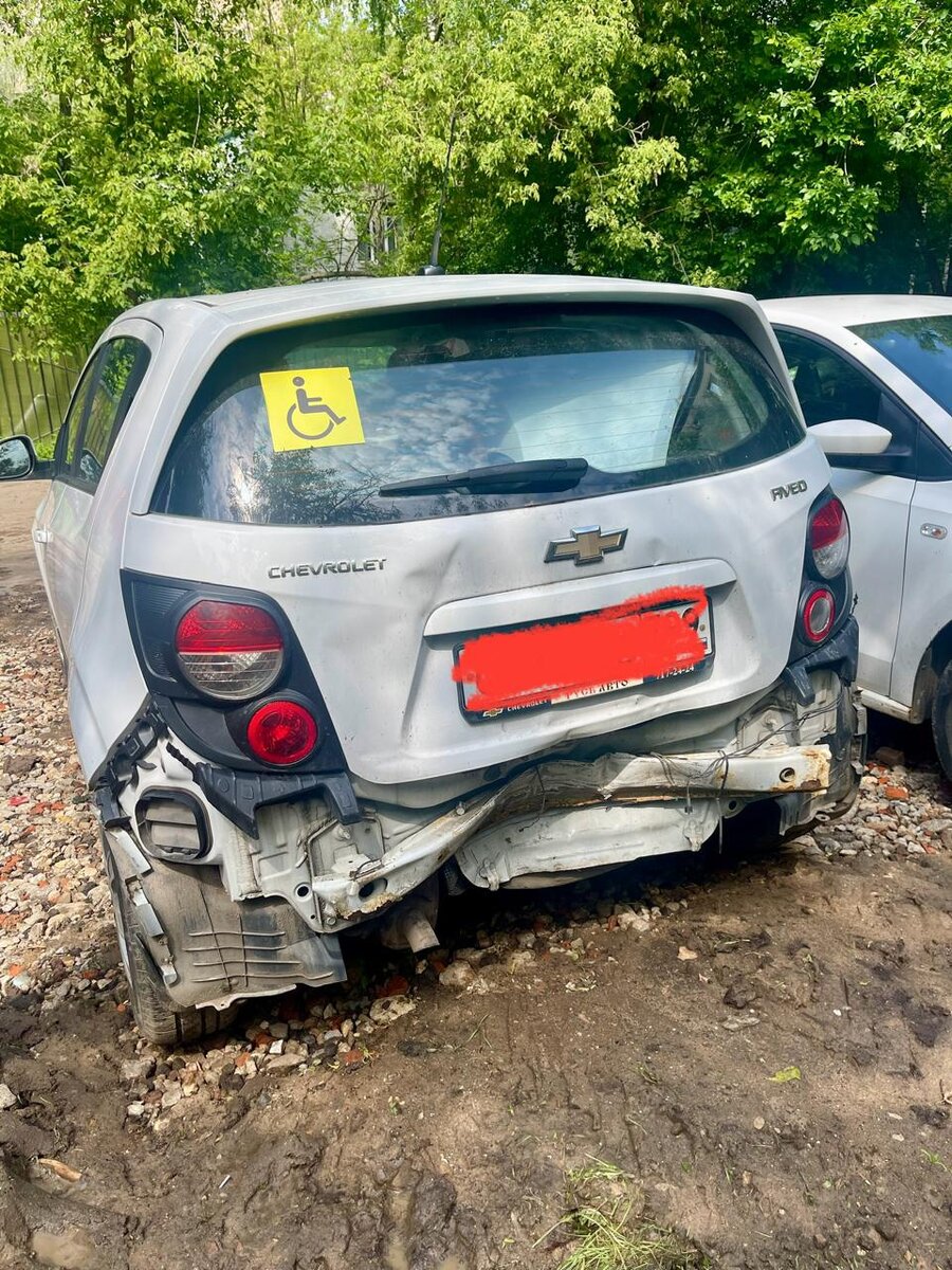 вот так теперь выглядит машина моей дочери