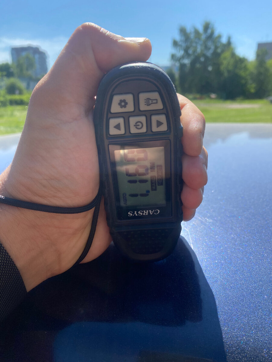 1160 микрон на крыше автомобиля, это уже не очень приятно