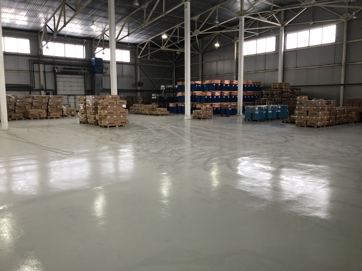 Промышленные полы для склада.