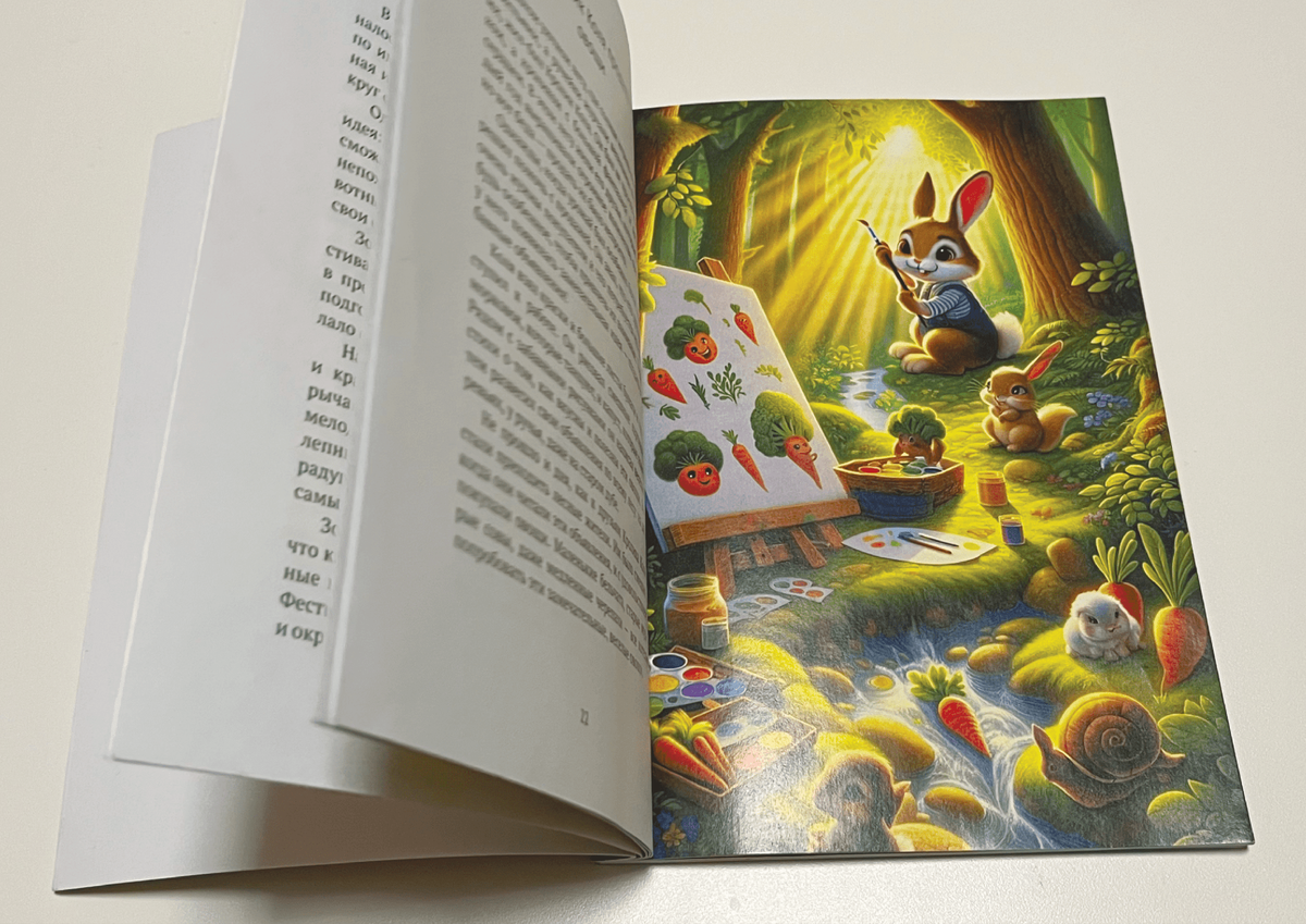 Все иллюстрации и задания цветные 