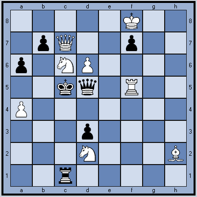 Мат в 2 хода.