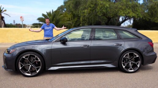Обзор Audi RS6 Performance 2024: Лучшее от всех миров
