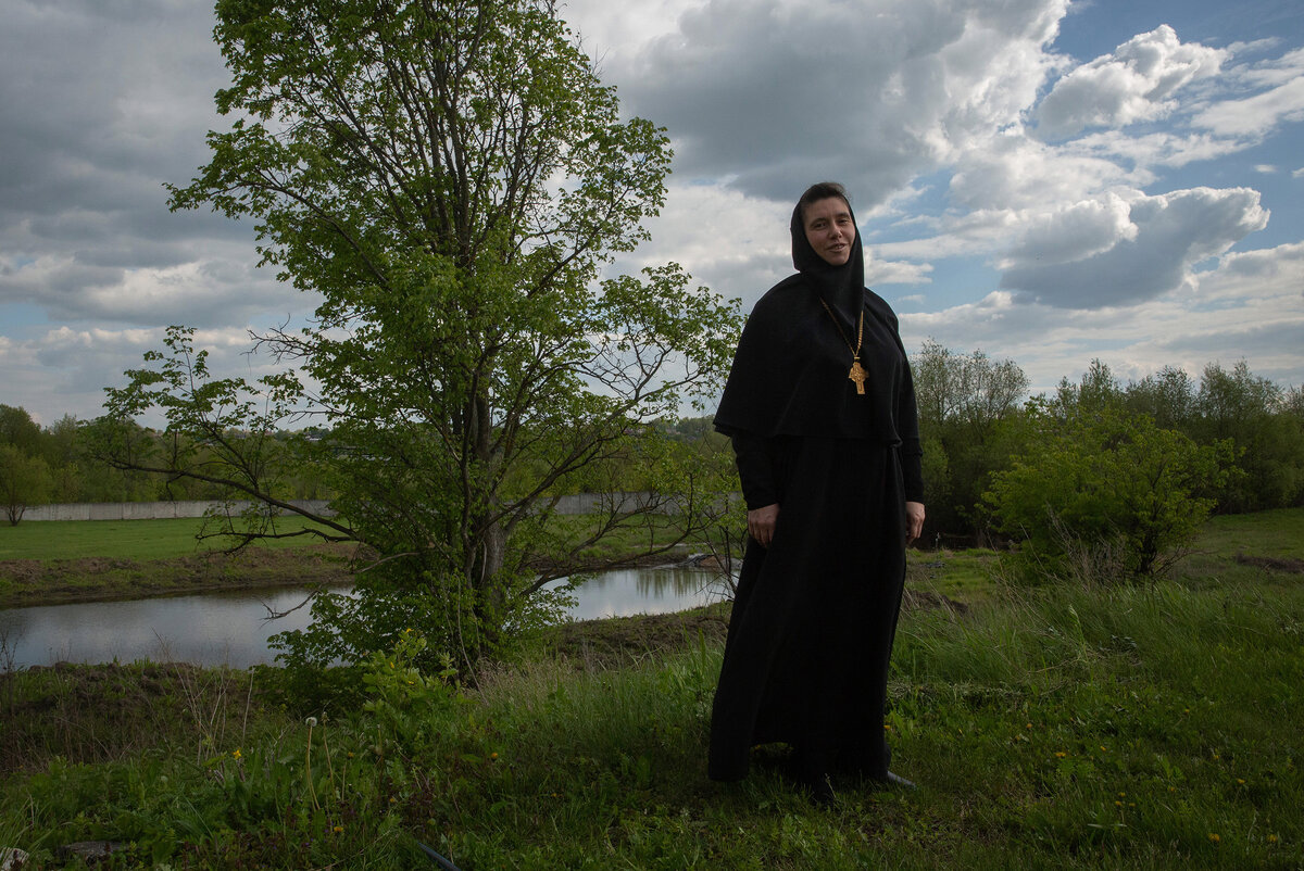 Настоятельница монастыря матушка Агния.