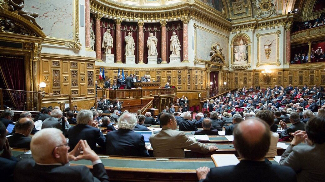 Сенат Франции в Люксембургском дворце.