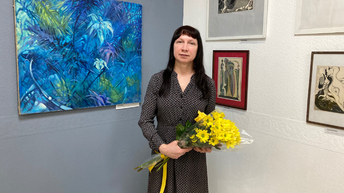 Красавица художник Лидия Заремба 