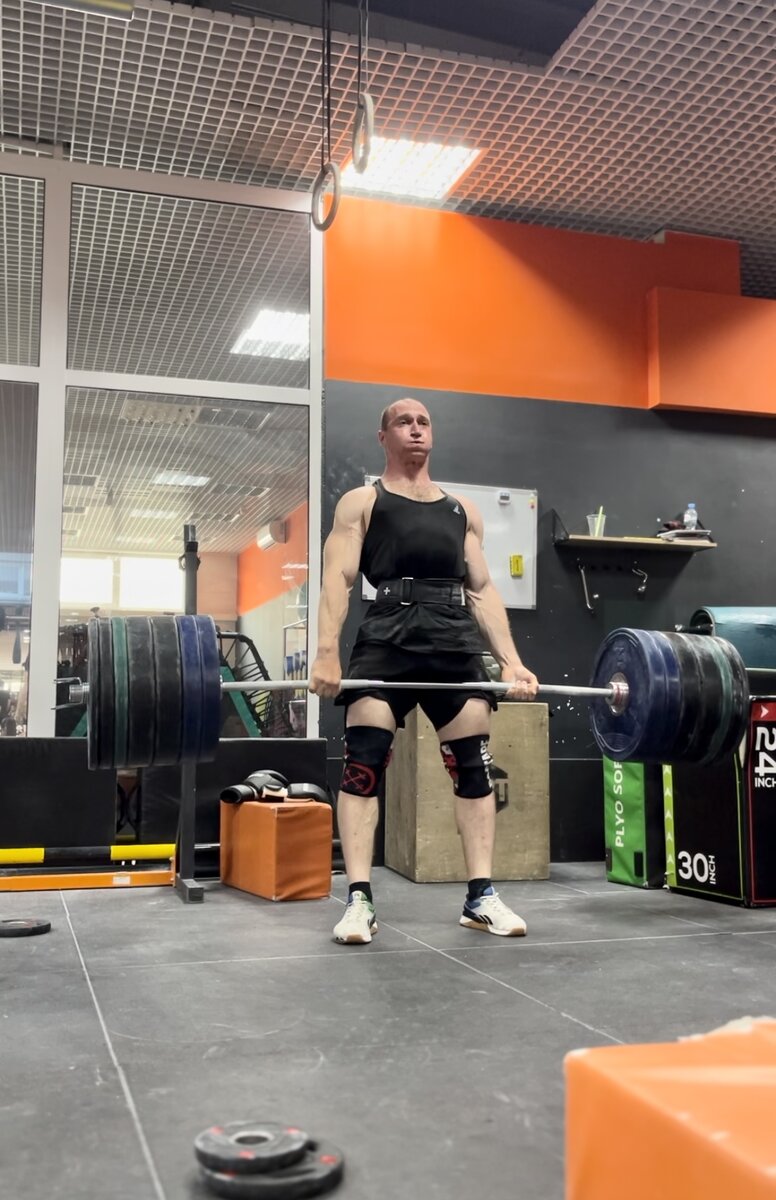 Становая тяга 230 кг. 