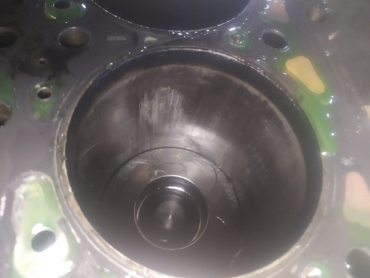 Задиры в цилиндрах из-за перегрева