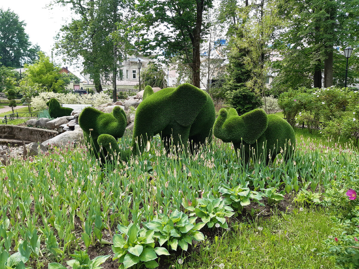 Семья слонов