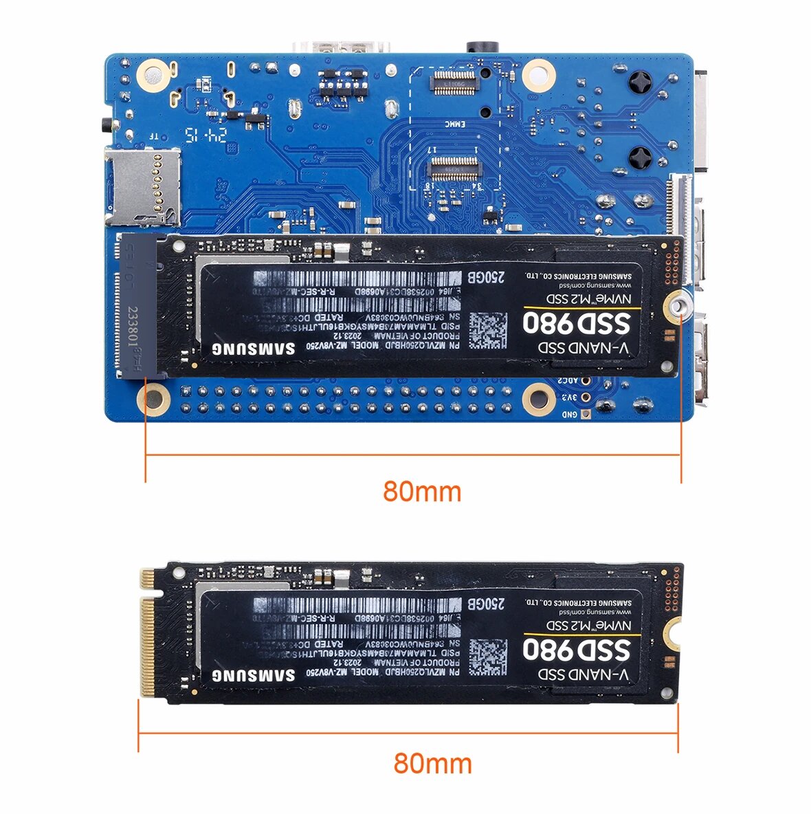 Orange Pi 3B V2.1 - M2.SSD