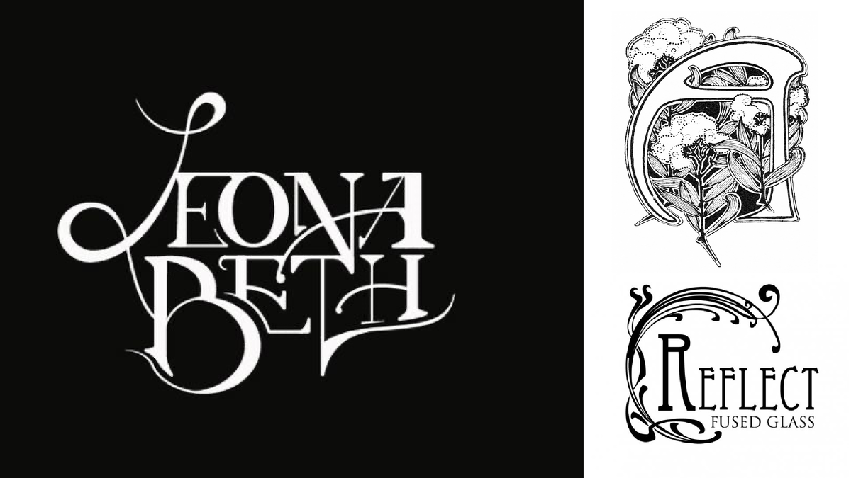 Логотипы в стиле Ар-нуво