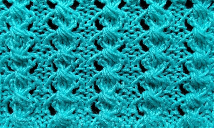 Лицевая сторона узора Ракушки