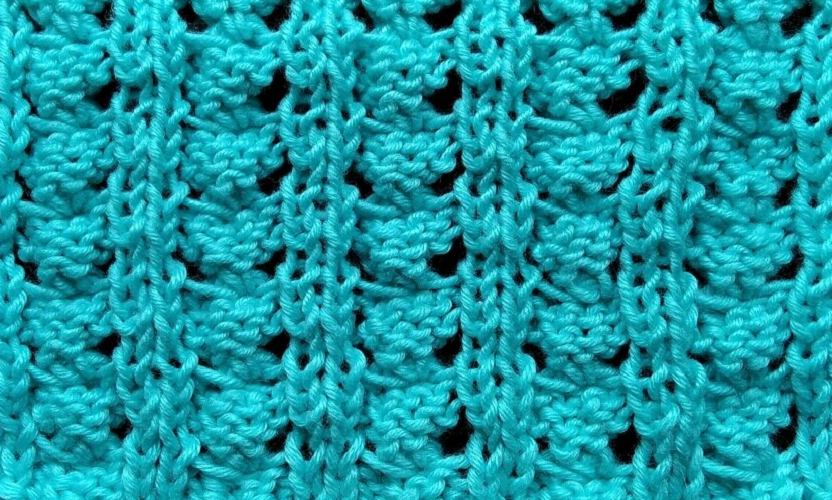 Изнаночная сторона узора Ракушки