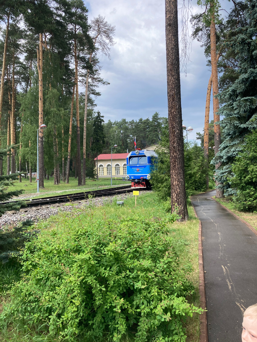 Детская железная дорога в Кратово 