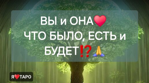 Вы и Она: что Было, Есть и Будет ⁉️🙏расклад таро для мужчин