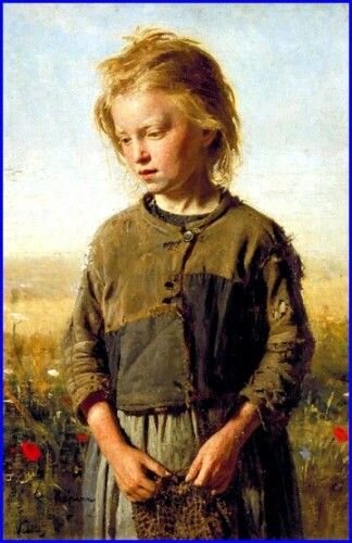 Для иллюстрации использована картина И.Е.Репина "Нищая"