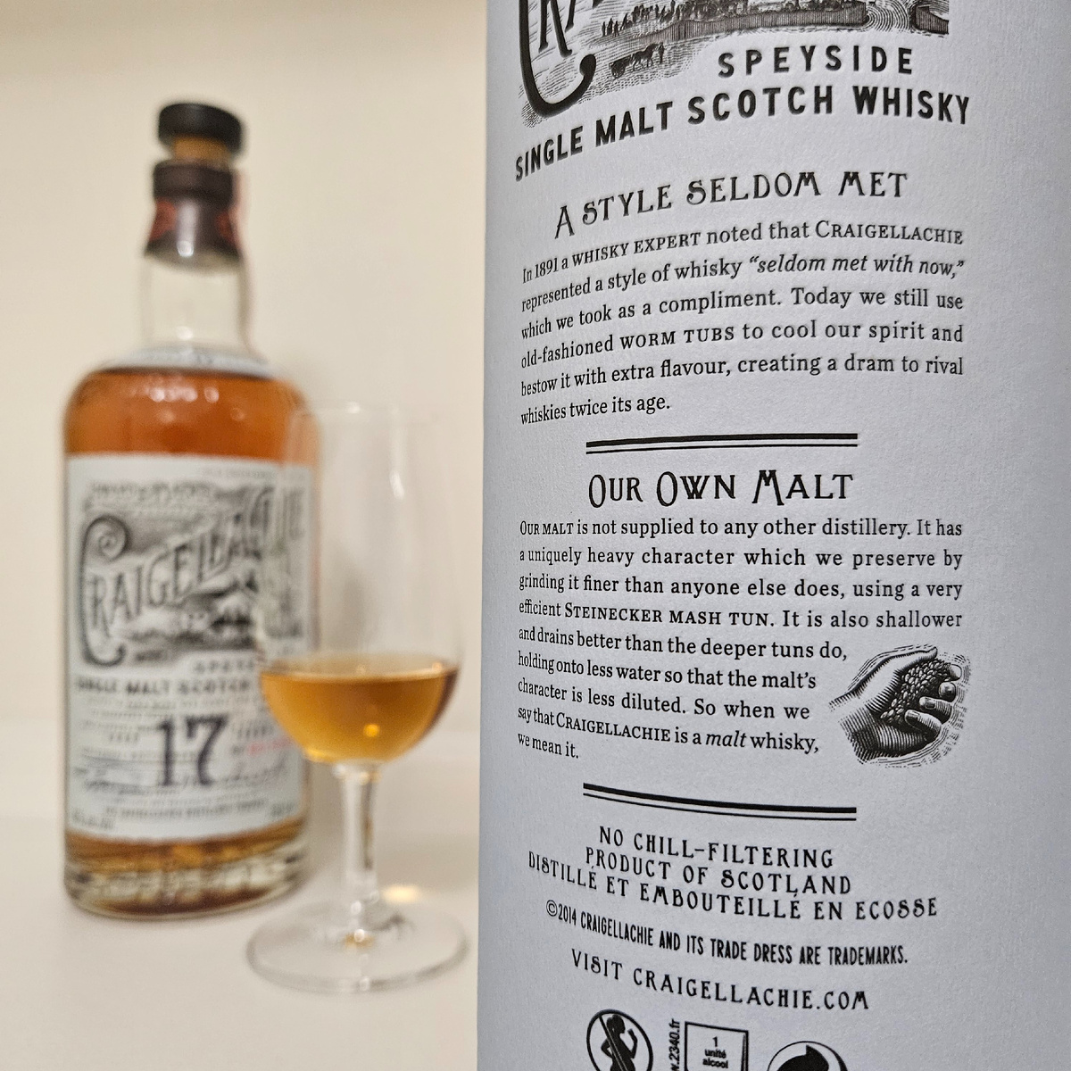 Craigellachie 17 YO - отличный виски, который требует терпения и внимания.  | The Old Malt Whisky | Дзен