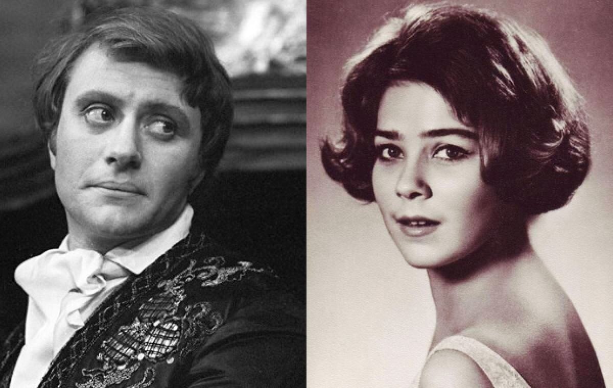 на фото Андрей Миронов и Лариса Голубкина