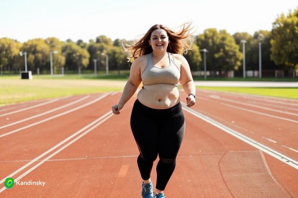 У меня "круги" почевидно поменьше, чем рисует ИИ, да и не бегаю я, а хожу пешком, но я на них действительно возвращаюсь, и это даже приятно. 