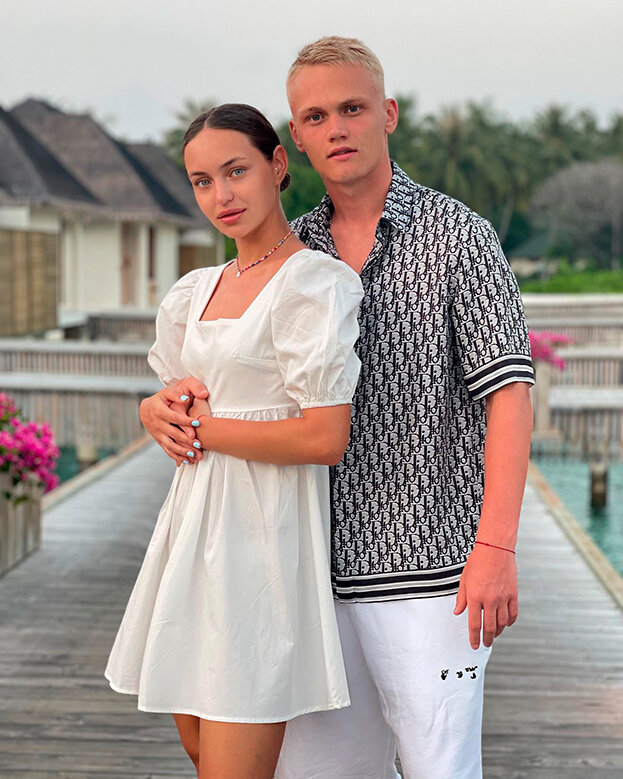    Алена и Константин Тюкавины.из соцсетей Константина Тюкавина