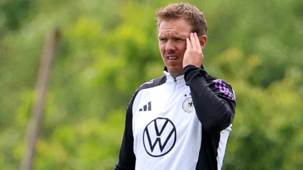    Юлиана Нагельсманна уволят из сборной, если Германия не выйдет из группы на Евро-2024. Фото: REUTERS