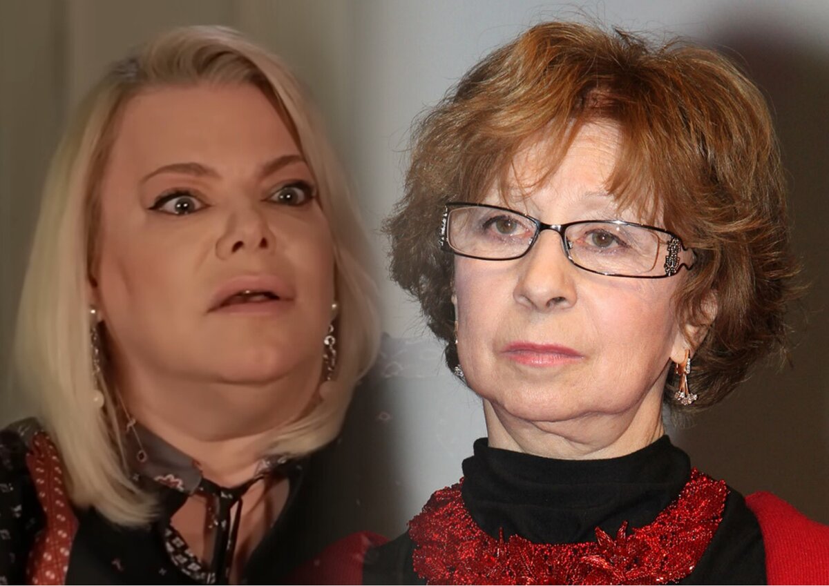 Яна Поплавская и Лия Ахеджакова