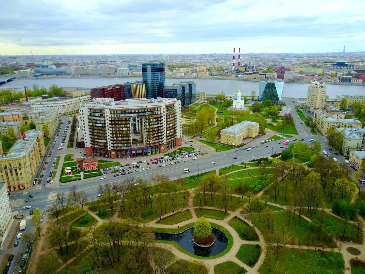 Фото Заневский парк, аллея в створе Рижской улицы (Публ. 11/08/2023 13:39) - Кан