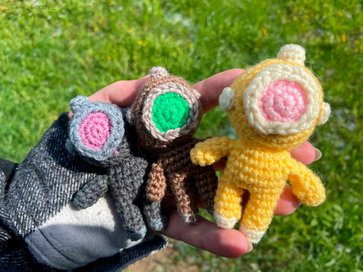 Вязанные игрушки по игре ⚠️ Content Warning ⚠️