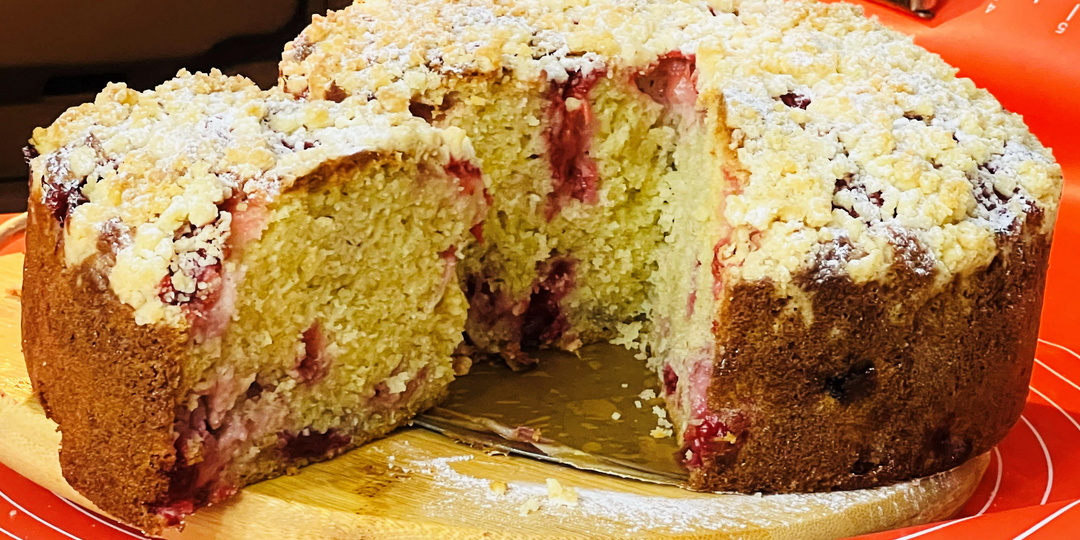 Универсальный супер быстрый и простой рецепт Фруктовый Пирог к чаю