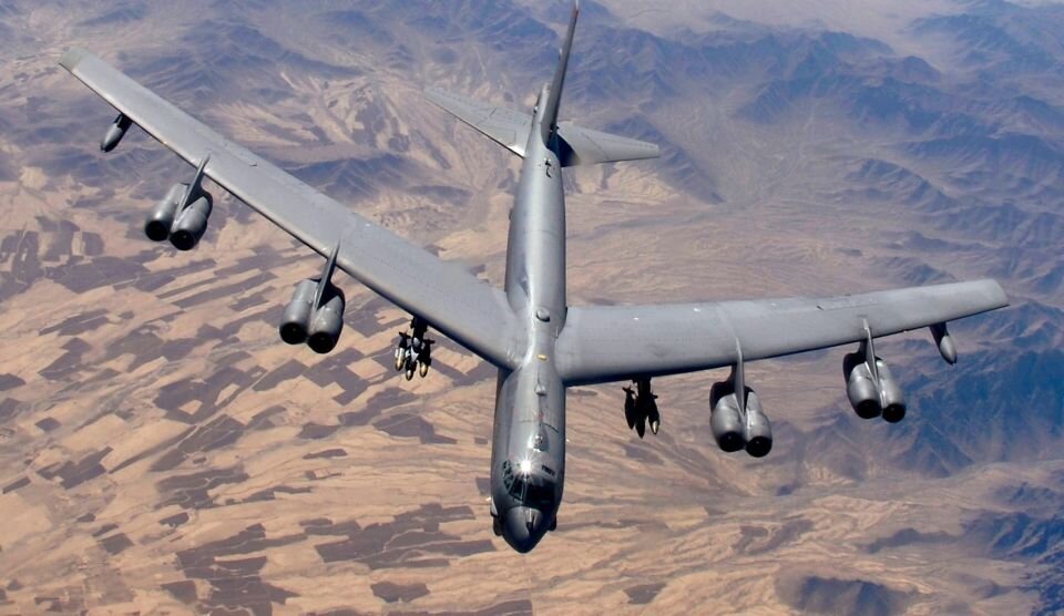    Бомбардировщик США B-52. Источник: Master Sgt. Lance Cheung (U.S. Air Force)/commons.wikimedia.org