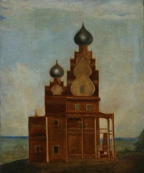 Никольская церковь в начале 19 в . Изображение из открытых источников интернет