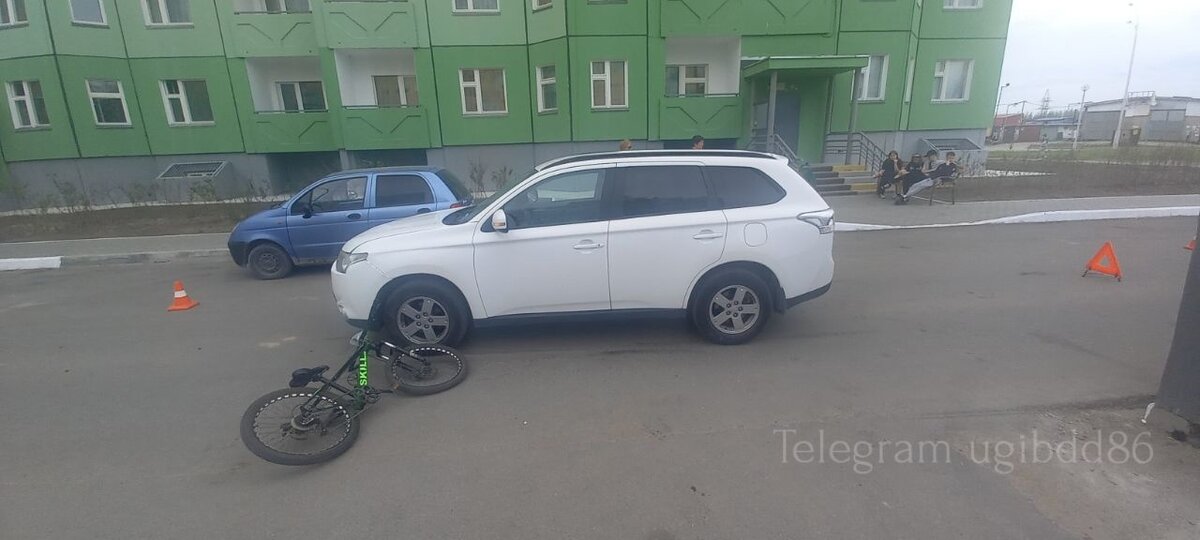    В Югре в двух автоавариях пострадали юных велосипедиста