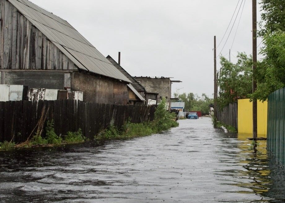    Уровень воды в Оби в районе Нижневартовска достиг 950 сантиметров