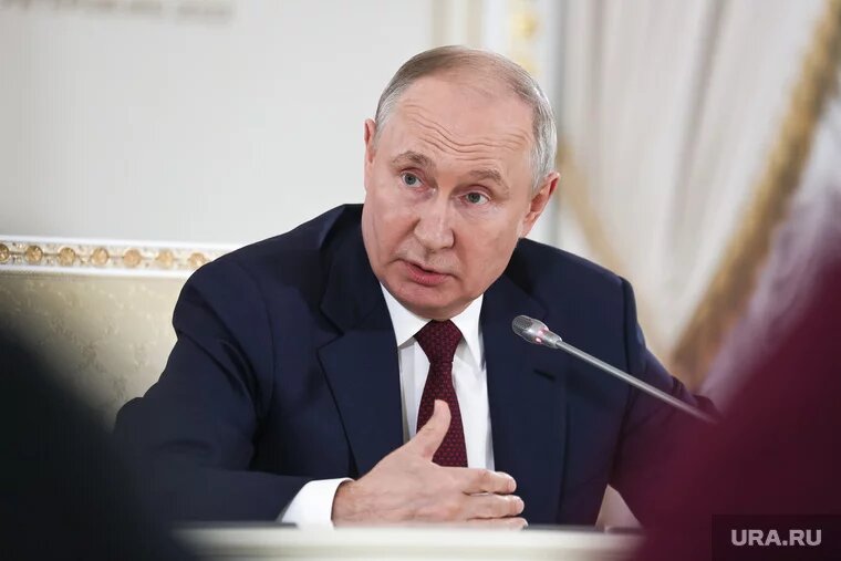 Президент РФ Владимир Путин накануне саммита по Украине в Швейцарии встретился с главой МИД Турции Хаканом Фиданом 