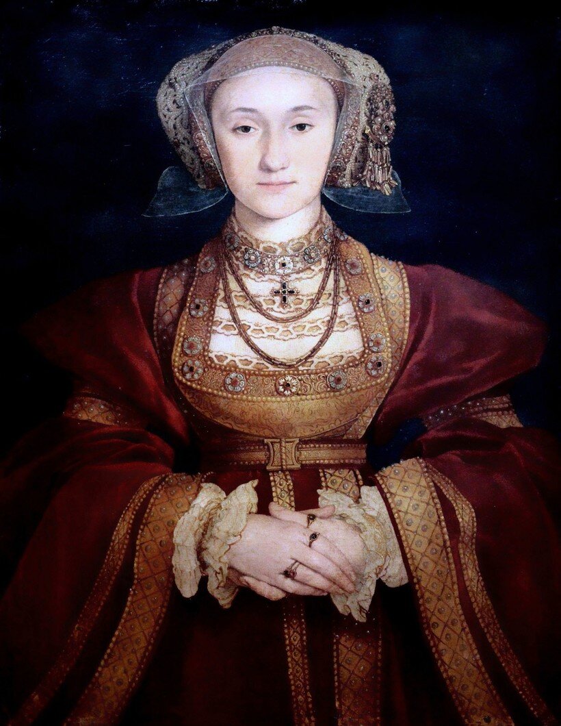 Анна из Клеве, 1539 год, Гольбейн-младший,