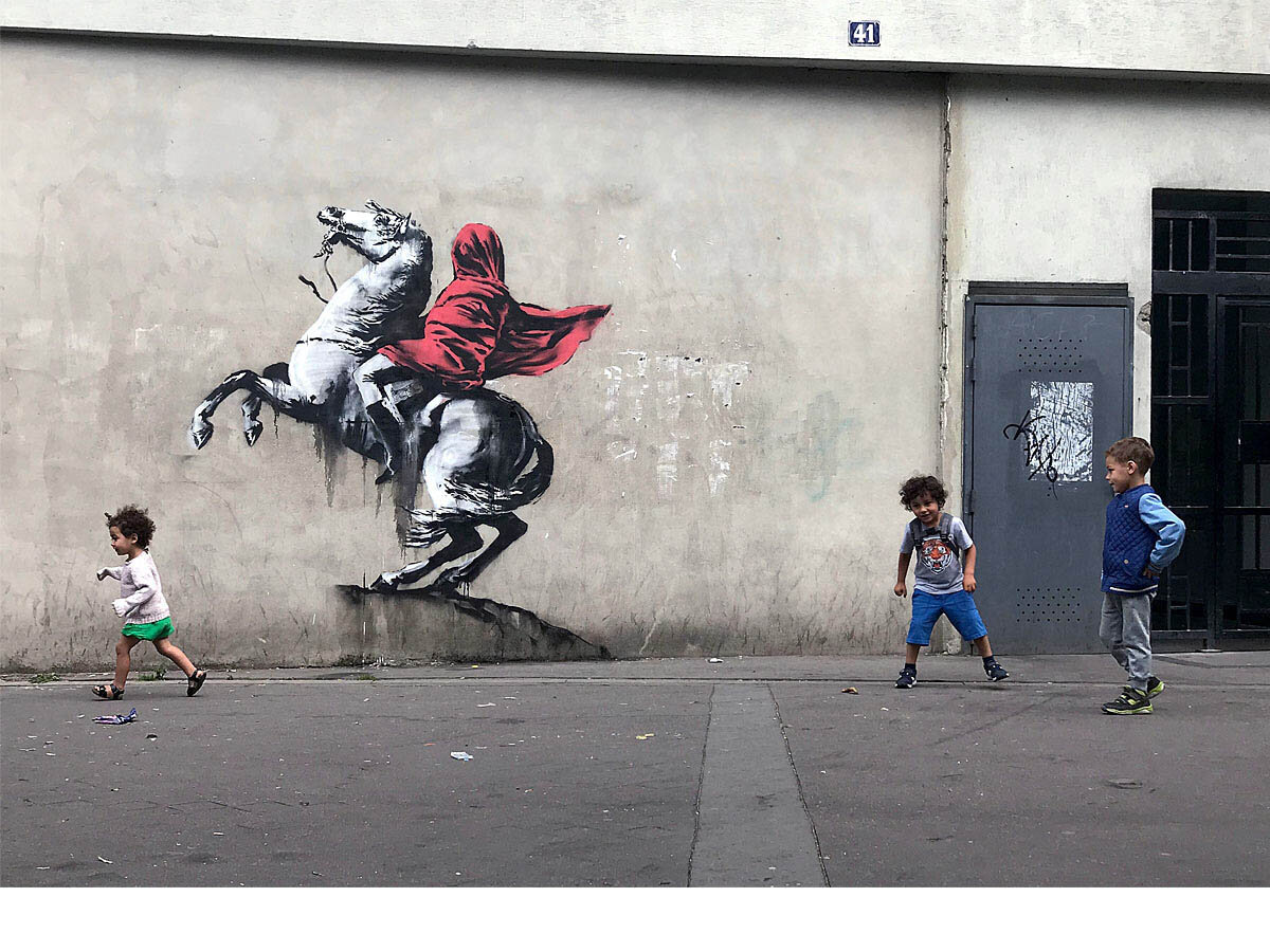 Картина Арт-художника Banksy