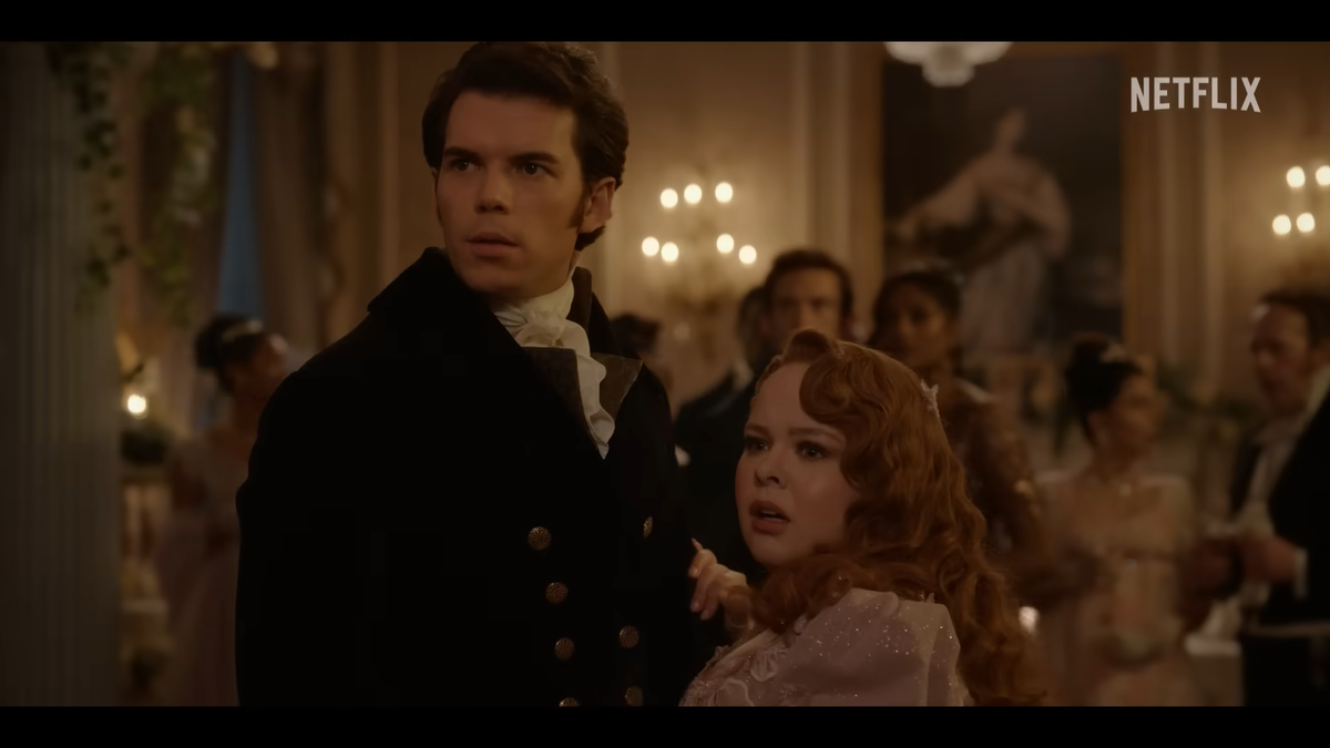 Источник: скриншот из официального трейлера 2 части 3 сезона сериала "Бриджертоны" / https://www.youtube.com/watch?v=gBwRga4b1Os