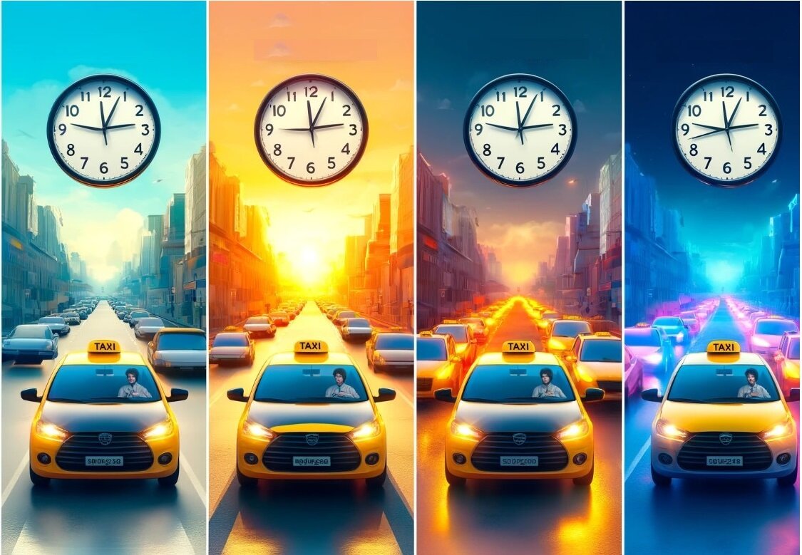 В какое время выгоднее ездить на Яндекс Такси пассажирам? 