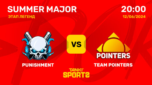 PUNISHMENT vs TEAM POINTERS SUMMER MAJOR 2024 12.06.2024