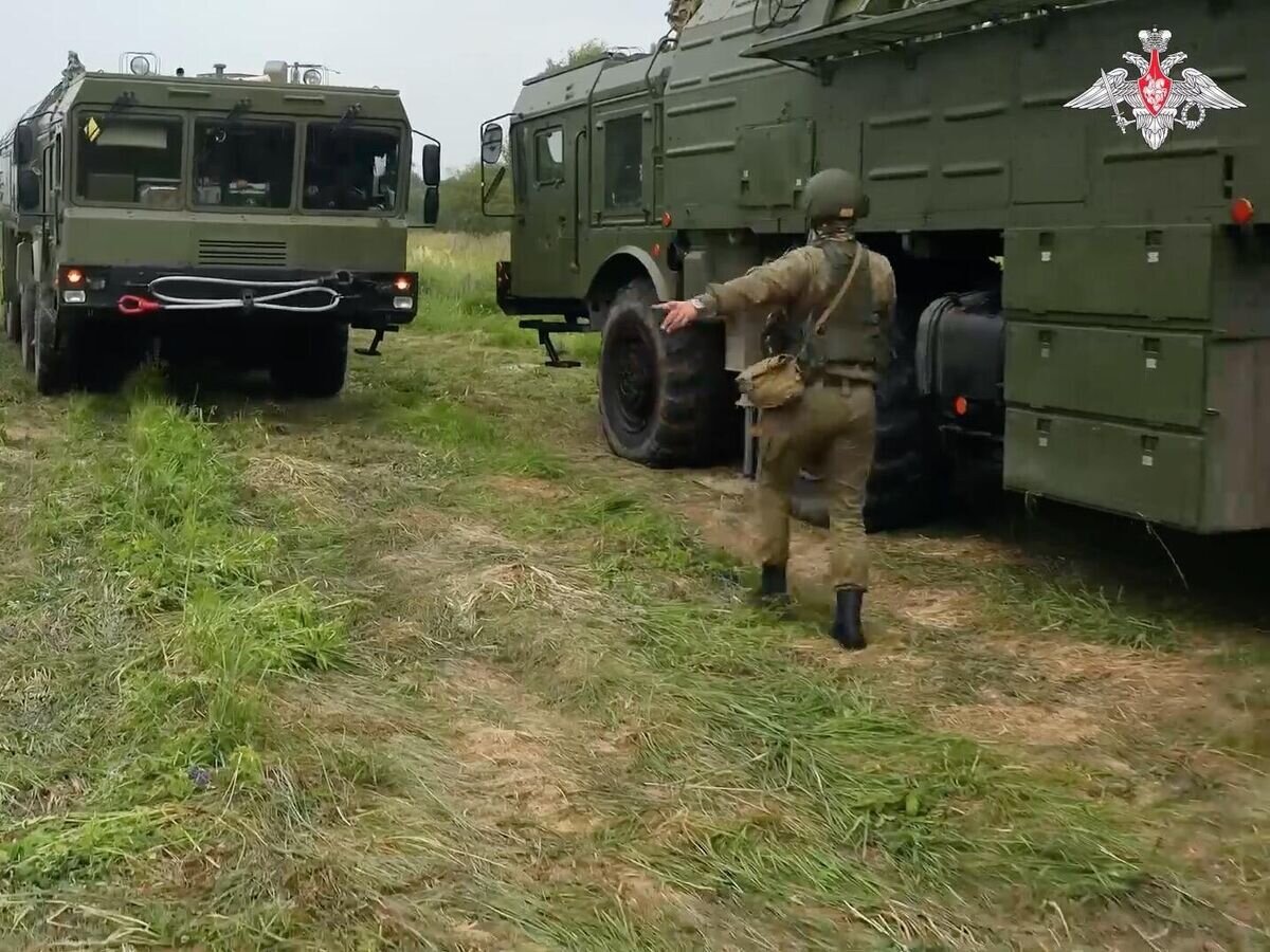    Второй этап учения нестратегических ядерных сил России и Белоруссии© Минобороны России