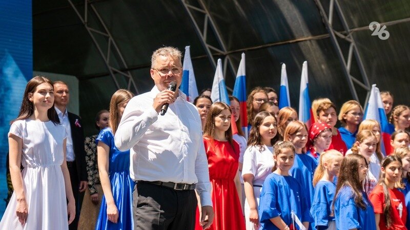    Жителей Ставрополья с праздником поздравил губернатор Владимир Владимиров Фото: ИА «Победа26»