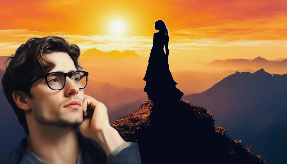 Изображение у меня получилось больше романтическим, чем географическим