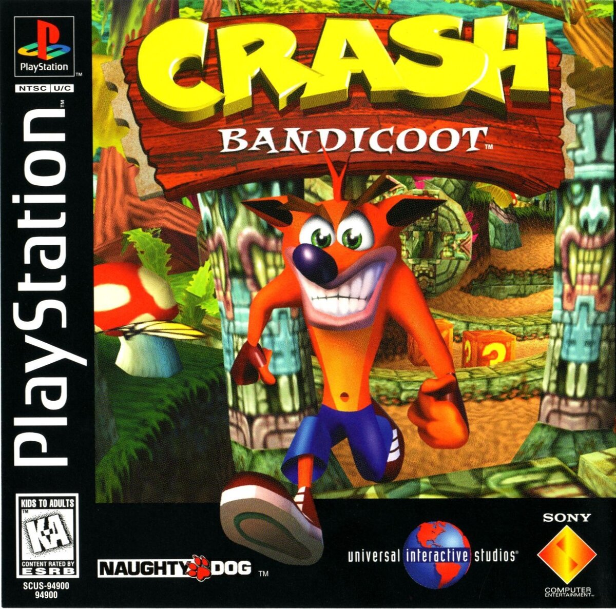 Crash Bandicoot (PlayStation / PSX - 1996)