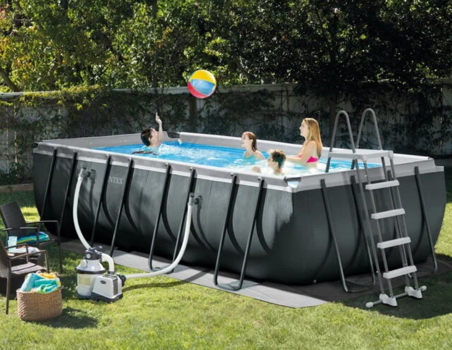 каркасные бассейны для дачи