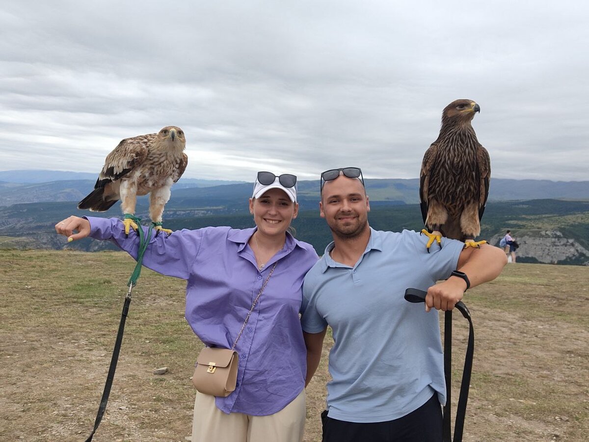 Фото с орлами за 1 000