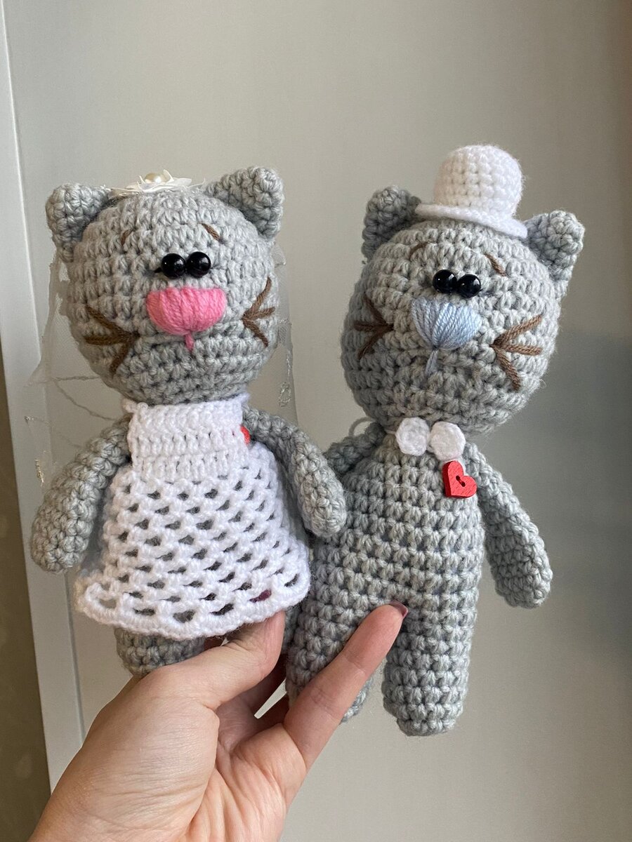 Котики благополучно радуют молодоженов)))