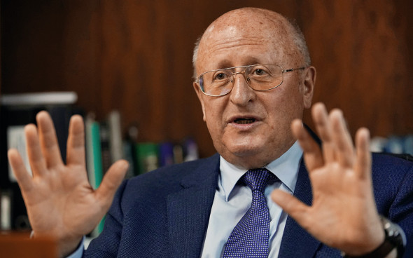 Гинцбург. Фото из интервью с академиком