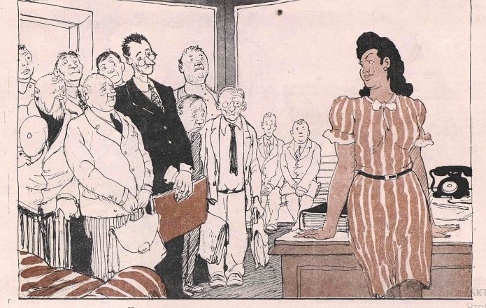 Художник И.Семенов журнал"Крокодил"№