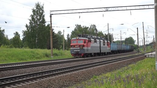 Электровоз ВЛ80С-183 с интересным тифоном.